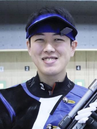 射撃の岡田がＷ杯初優勝 男子エアライフル