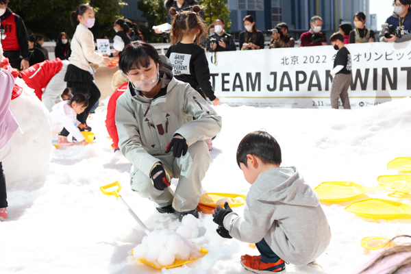 北京2022冬季オリンピック1周年記念「TEAM JAPAN WINTER FEST」を開催