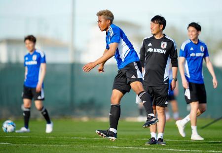 大岩監督「何を表せるか」 Ｕ２２代表、中２日でベルギー戦