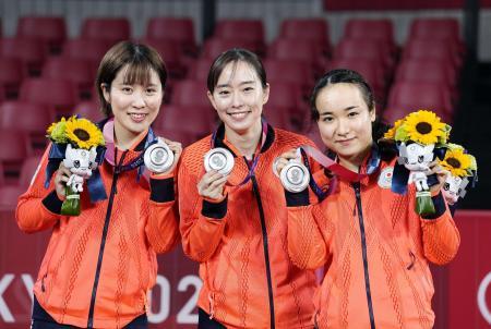 卓球の石川佳純が現役引退 五輪で３大会連続メダル