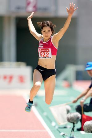 女子１００ｍ障害は寺田優勝 陸上日本選手権第３日