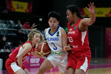 バスケ、日本がフィリピン下す 女子アジア・カップ