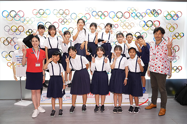 小口貴久さん、髙平慎士さん、田中琴乃さんが来館者と交流！「オリンピックデーウィーク 2023 in JOM」を開催
