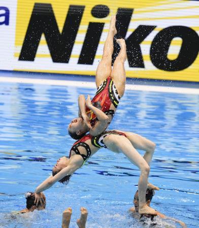 ＡＳ、日本はチームＡＲで銅 世界水泳第４日