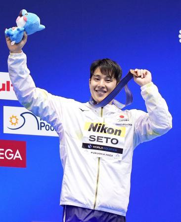 瀬戸が銅、大橋は決勝へ 世界水泳、池江は予選落ち