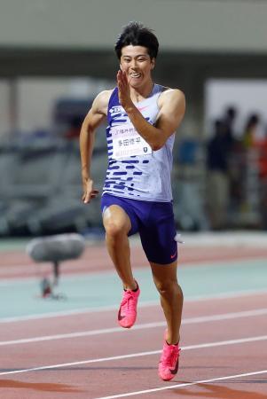 多田修平が１００メートルＶ 陸上のナイトゲームズ・イン福井