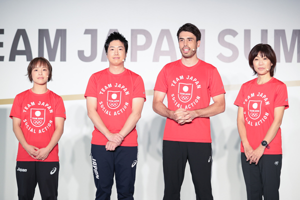 パリ2024オリンピック1年前カウントダウンイベント「TEAM JAPAN SUMMER FEST」のオープニングイベントを開催