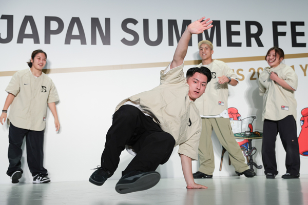 パリ2024オリンピック1年前カウントダウンイベント「TEAM JAPAN SUMMER FEST」のオープニングイベントを開催