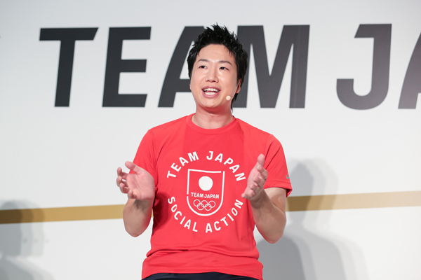 パリ2024オリンピック1年前カウントダウンイベント「TEAM JAPAN SUMMER FEST」のオープニングイベントを開催