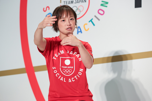 パリ2024オリンピック1年前カウントダウンイベント「TEAM JAPAN SUMMER FEST」のオープニングイベントを開催