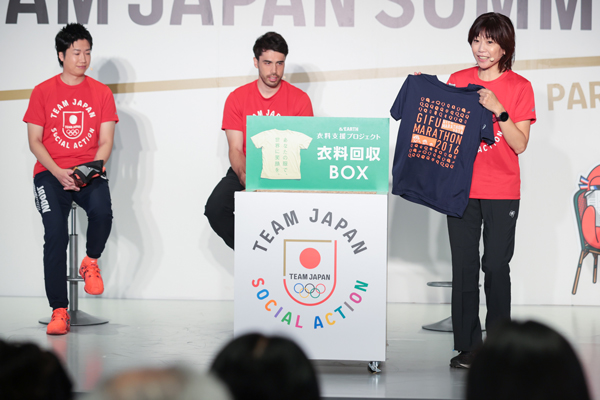 パリ2024オリンピック1年前カウントダウンイベント「TEAM JAPAN SUMMER FEST」のオープニングイベントを開催