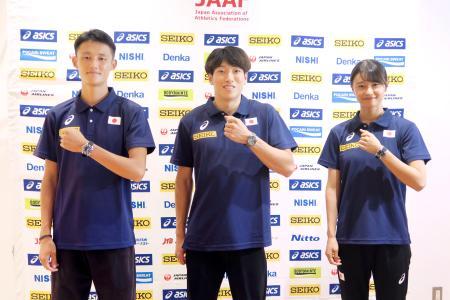 泉谷、世界陸上へ決意新た 「入賞は絶対したい」