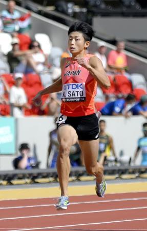 サニブラウン、２年連続決勝へ 世界陸上、佐藤拳太郎が日本新