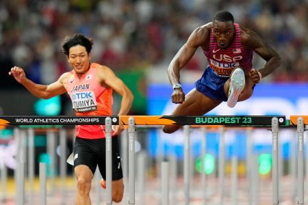 世界陸上、泉谷１１０ｍ障害５位 日本勢で過去最高