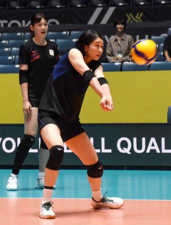 古賀ら代表１４人、日本最終調整 バレー女子五輪予選、１６日開幕