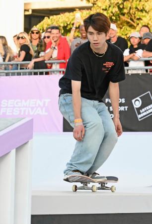堀米雄斗、織田夢海らが決勝へ スケボー、パリ五輪予選第４戦