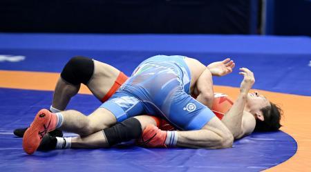 樋口Ｖ逃す、高谷五輪代表 世界レスリング第３日