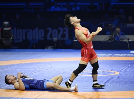 樋口Ｖ逃す、高谷五輪代表 世界レスリング第３日