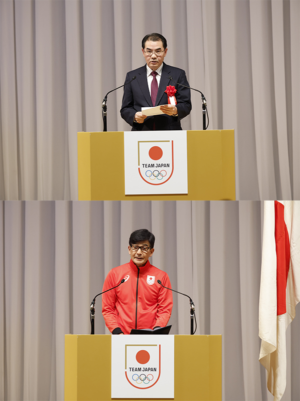 第19回アジア競技大会（2022/杭州）TEAM JAPAN結団式、ならびに決意表明を実施