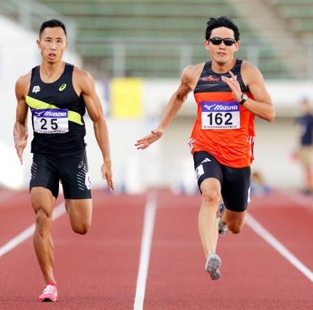 男子百は東田Ｖ、山縣２位 実業団陸上、男子幅は泉谷優勝