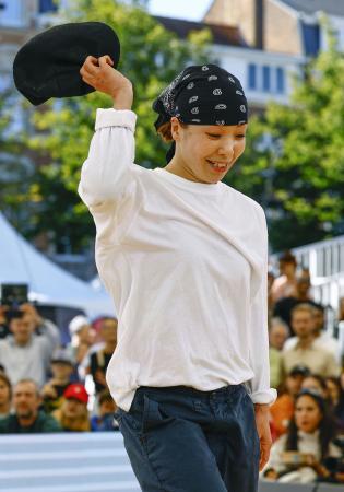 女子福島が銀、男子半井銅 ブレイキンの世界選手権