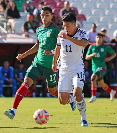 メキシコに４―１で快勝 サッカーＵ―２２日本代表
