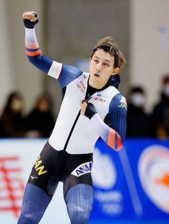 新濱が優勝、日本勢メダル独占 スピードＷ杯、山田将もＶ