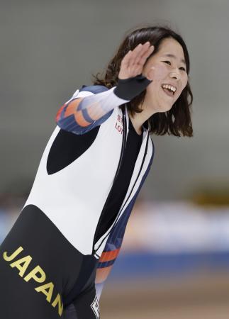 スピードＷ杯、森重が５００ｍＶ 女子３０００ｍは堀川２位
