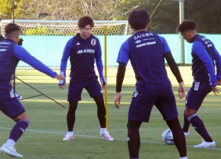 サッカーＵ―２２代表が合宿開始 １８日のアルゼンチン戦へ準備