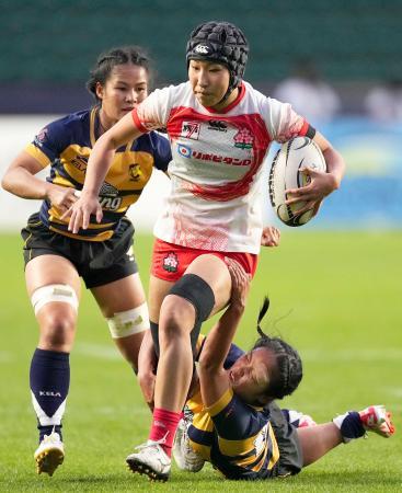ラグビー７人制、男女とも準決へ 五輪アジア予選、日本勢