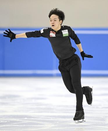 フィギュア鍵山、４回転が好調 ＮＨＫ杯へ「自信付けている」