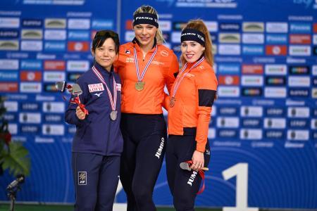 高木美帆が１０００ｍで２位 スピードスケートＷ杯