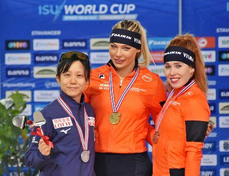 高木美帆が１０００ｍで２位 スピードスケートＷ杯