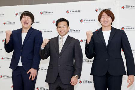 柔道の高市「ここから始まる」 パリ五輪、永山らも代表に