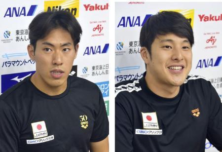 競泳代表に瀬戸、本多ら１２人 世界水泳、希望者のみ選出