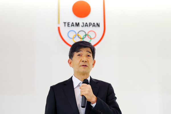 三屋副会長が年頭挨拶。能登半島地震を受け「JOCとして何ができるか、存在意義は何なのか、今一度自分たちに問いかける」