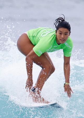 稲葉、パリ五輪出場が確定 サーフィンＷＧ、３回戦に進出