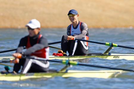 ローイング、荒川が準々決勝へ シングルスカル、五輪代表選考会