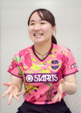 伊藤美誠、嫌になった卓球楽しく 新たな目標、世界１位へ決意