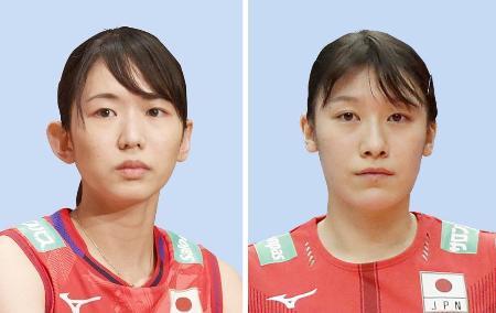 古賀、石川ら代表入り バレーボール女子