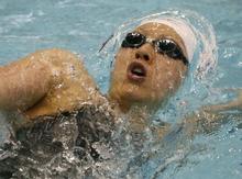 競泳、寺川予選１位で準決勝へ 日本選手権第３日