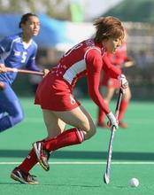 ホッケー、日本女子２連勝で首位 五輪最終予選
