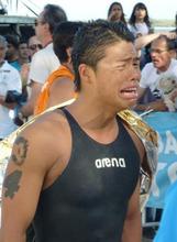 水泳の平井がロンドン五輪代表 男子１０キロ