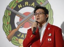 松田「メダル１号を狙う」 ライフル射撃五輪代表