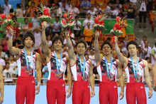 【ユニバ第3日】競泳・入江、柔道・川上、体操男子団体が金メダル