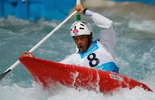 羽根田、矢沢が準決勝へ カヌー・２９日