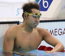 北島、五輪３連覇の快挙ならず １００ｍ平泳ぎ５位に沈む