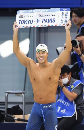競泳、瀬戸が3大会連続五輪へ 代表選考会、大橋ら決勝に進出｜JOC