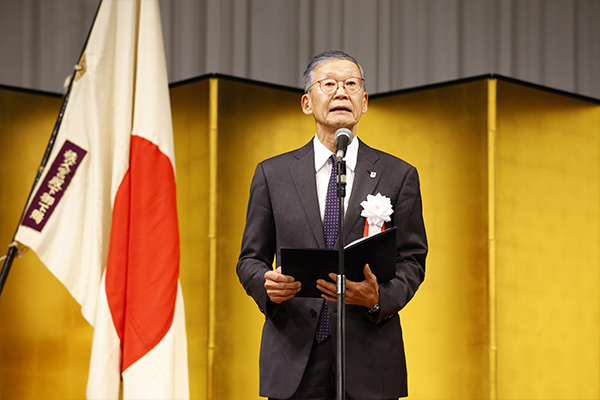 酒井邦彦JOC副会長（写真：フォート・キシモト）