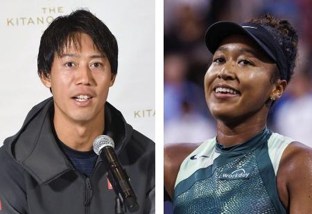 錦織圭、大坂なおみ